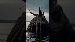 Sea monster made with AI [upl. by Aihsemaj999]