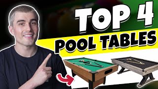 Top 4 Pool Tables of 2024 Ultimate Buying Guide [upl. by Hendrika]