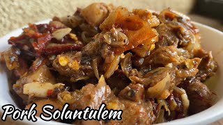 Traditional Goan Pork solantulem Kokum Recipe Goan Pork Amsol Recipe Goan Salted Pork Chilli Fry [upl. by Camila]