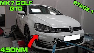 MK7 GOLF GTD STAGE 1 [upl. by Notaes]