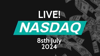 LIVE TRADING  NASDAQ NQ Futures [upl. by Ecirad]