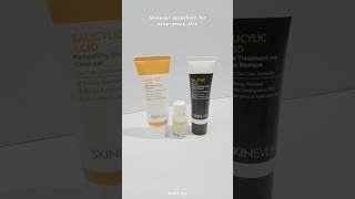 🌿 skinever essentials for acneprone skin ✨ [upl. by Thun300]