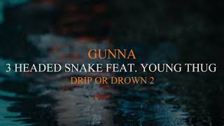 Gunna  3 Headed Snake Feat Young Thug Official Audio [upl. by Cowey]