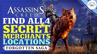 Forgotten Saga Secret Merchants Locations How to reach all 4 secret merchants and GET AWESOME ITEMS [upl. by Rellia]