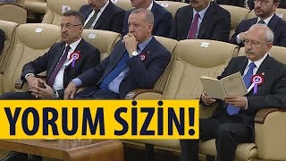 Zühtü Arslan konuşurken Erdoğan ve Kılıçdaroğlu ne yaptı [upl. by Hess260]