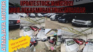 Atmajaya Motor Malang Update Stock Mobil Bekas Murah Berkwalitas Terpercaya  19 Mei 2021 [upl. by Shepard]