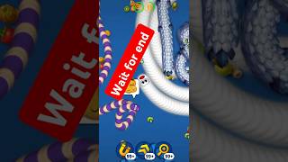 🐍Worms zone io Magic gameplay 001Snake Io 116❤ shorts viral trending gaming shortfeed [upl. by Rochelle677]