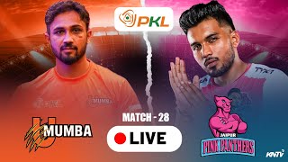 PKL 11 Highlights  M28 U Mumba vs Jaipur Pink Panthers  Pro Kabaddi League live party [upl. by Tinor]