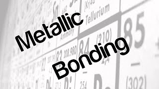 Metallic Bonding [upl. by Moffitt]