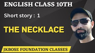 The Necklace class 10th  reading and explaination   by Tahir sir [upl. by Anauqal813]