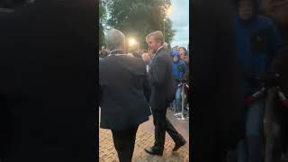 King Willem Alexander in putten [upl. by Niwrad]