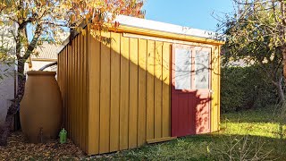 Construction dune cabane de jardin [upl. by Annailuj724]