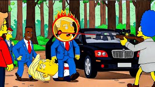 Americans Are Scared by This Simpsons Prediction About Trump [upl. by Nylacaj206]