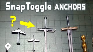 Snaptoggle Toggle Bolts For Drywall and Plaster  Review  Shear Test [upl. by Evreh]