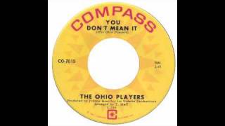 The Ohio Players  You Dont Mean It  Compass [upl. by Wack]