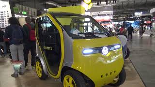 2022 Tazzari Minimax EV Mini Car Walkaround Eicma 2021 [upl. by Sosanna248]