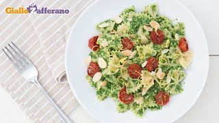 Pasta al pesto di rucola e limone con pomodorini confit [upl. by Defant18]