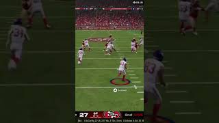 MY PUNTERS DOING THIS 🫨🤣 nfl madden25 madden shorts [upl. by Relyk]