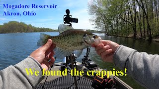 Mogadore Reservoir Crappie Fishing [upl. by Brie]