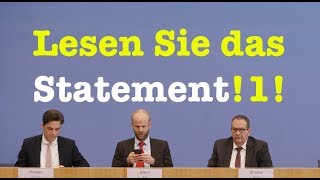 7 Februar 2018  Komplette Bundespressekonferenz RegPK [upl. by Aseneg409]