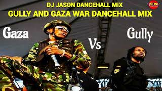 THROWBACK DANCEHALL MIXGULLY VS GAZA CLASHVYBZ KARTEL WAR MAVADO FREEDOM STREET [upl. by Aeynod]