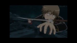 Gintama Sougo salva Kagura Farewell Shinsengumi arc [upl. by Maurey999]