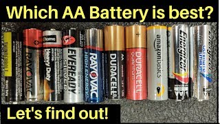 Which AA Battery is Best Can Amazon Basics beat Energizer Lets find out [upl. by Lav148]