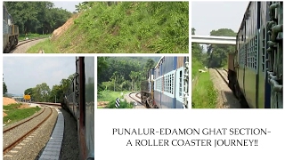 PunalurEdamon Ghat SectionA Roller coaster ride [upl. by Gargan]