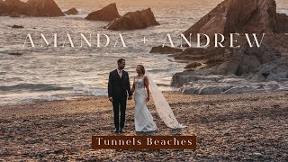 Soulmates Share Their First Kiss In The Rain  Tunnels Beaches Cinematic Wedding Teaser Film [upl. by Ynar]