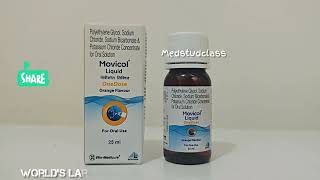 MOVICOL LIQUID ONE DOSE PEG SOLUTION बच्चो के कब्ज की दवा एक ही डोज वाली [upl. by Liggitt]