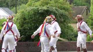 Gloucestershire Morris dancing in the Mortimer Gardens [upl. by Morven]