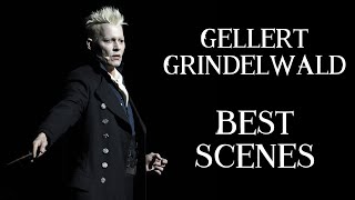 Best Grindelwald Moments and Scenes  Fantastic Beasts Movies Wizarding World  Categorized [upl. by Supen]