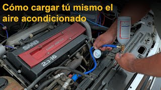 Cómo recargar aire acondicionado uno mismo [upl. by Mcneil534]