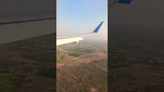 Flight landing shamshabad [upl. by Ellennad]