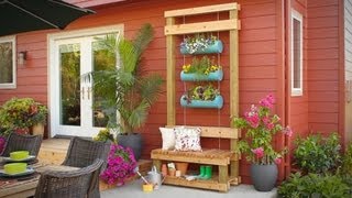 Outdoor Planter Bench [upl. by Arted]