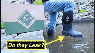 Muck Chore St Steel Toe  Boot Review [upl. by Winnah]