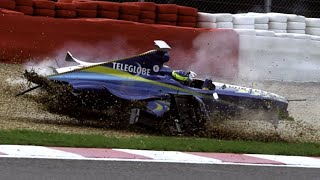 Spa Crash Compilation Eau Rouge And Raidillon [upl. by Haneen]