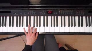 Piano Scales OnlineB Flat Major Scale 6th Apart [upl. by Abrahams]