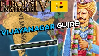 EU4 131 Vijayanagar Guide  The Best Nation in India [upl. by Natrav]