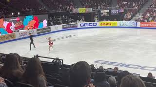 Skate America 2021 Alexa Knierim and Brandon Frazier short program [upl. by Fortunato]