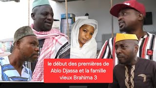 le début des premières de Ablo Djassa et la famille vieux Brahima 3 [upl. by Tran]