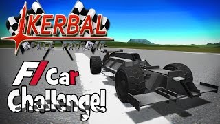 Kerbal Space Program  F1 Cars in KSP Challenge [upl. by Atinauq]