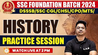 SSC FOUNDATION 2024  SSC HISTORY IMPORTANT QUESTIONS  SSC HISTORY BY AMAN SIR [upl. by Nera]