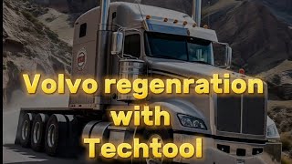 Performing volvo truck regen with techtool [upl. by Annasiul]