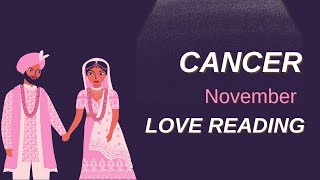 Cancer Kark November 2024  love hindi tarot November  tarot love November tarot reading hindi [upl. by Cann]