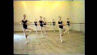 Vaganova Ballet Academy 1994  full centre work from level 3 [upl. by Akimak685]