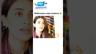 Shahnawaz crazy romance 😂😂 shorts anmolbalochdrama iqtidar [upl. by Carolee]