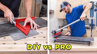 How to Make Every Cut in Vinyl Plank Flooring [upl. by Oalsecnew]