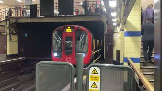 District line to Upminster Arriving at Aldgate East [upl. by Fifine]