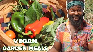 What A Vegan Eats In A Day From The Garden [upl. by Ahseiyt371]